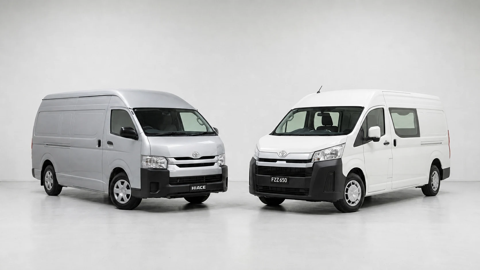 Toyota Hiace SLWB 1.5 ton vans